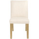 New - Parsons Dining Chair Linen Talc with Natural Legs - Threshold
