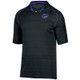 New - NCAA Kansas State Wildcats Men's Faded Striped Short Sleeve Polo Shirt - S