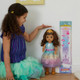 New - Baby Alive Princess Ellie Grows Up! Growing and Talking Baby Doll - Brown Hair
