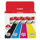 New - Canon 271 Black, C/M/Y 4pk Combo Ink Cartridges - Black, Cyan, Magenta, Yellow (0390C005)
