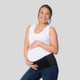 New - Belly & Back Maternity Support Belt - Belly Bandit Basics by Belly Bandit Black XL