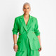 New - Women's Cut Out Blazer - Future Collective with Alani Noelle Green 3X