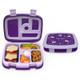 New - Bentgo Kids' Prints Leakproof, 5 Compartment Bento-Style Lunch Box - Unicorn