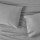 New - Standard Washed Supima Percale Solid Pillowcase Set Dark Gray - Casaluna