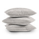 New - 20" x 20" Holli Zollinger Linen Stripe Rustic Outdoor Throw Pillow Black/White - Deny Designs
