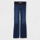New - Women's Adaptive Bootcut Jeans - Universal Thread Dark Denim Wash 16