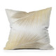 New - 16"x16" Gale Switzer Palm Leaf Synchronicity Square Throw Pillow Gold - Deny Designs