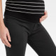 New - Under Belly Split Front Ponte Maternity Pants - Isabel Maternity by Ingrid & Isabel Black M