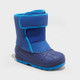 New - Toddler Boys' Lenny Winter Boots - Cat & Jack Blue 6T