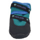 New - Healers Urban Walker Dog Boots - M/S - Teal - Machine Washable for Convenience