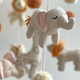 New - Crane Baby Handcrafted Ceiling Hanging - Kendi Animals
