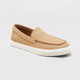 New - Men's Kon Suede Dress Loafers - Goodfellow & Co Tan 7