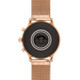New - Fossil Gen 5 Smartwatch Julianna HR 44mm - Rose Gold-Tone Stainless Steel Mesh