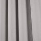 New - Set of 2 (84"x52") Insulated Grommet Blackout Window Curtain Panels Gray - Lush Décor