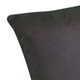 New - 20"x20" Oversize Gingham Decorative Patio Square Throw Pillow Black - Edie@Home