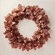 New - 30" Faux Rusted Beech Leaf Fall Wreath - Hearth & Hand with Magnolia