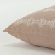 New - 20"x20" Oversize Botanical Striped Square Throw Pillow Cover Taupe - Rizzy Home