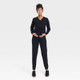 New - Nursing Maternity And Beyond Jumpsuit - Isabel Maternity by Ingrid & Isabel Black XS