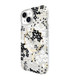 New - Kate Spade New York Apple iPhone 15/iPhone 14/iPhone 13 Protective Case with MagSafe - Black & White Floral with Gems