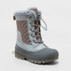 New - Kids' Skylar Winter Boots - All in Motion Gray 4