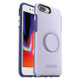 Open Box Apple iPhone 8 Plus/7 Plus Otter + Pop Symmetry Case (PopTop) - Lilac