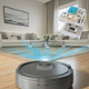 New - Shark AI Wi-Fi Connected Robot Vacuum with LIDAR Navigation -RV2011