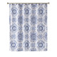 New - Kali Shower Curtain Blue - Saturday Knight Ltd.
