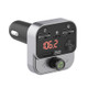 Open Box Just Wireless Bluetooth FM Transmitter with USB-C and USB-A Charging Port - Black