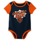 New - NFL Chicago Bears Infant Boys' AOP 3pk Bodysuit - 6-9M