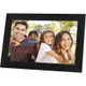 Open Box 10" Wi-Fi Digital Picture Frame Brushed Black Metal - Polaroid