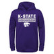 New - NCAA Kansas State Wildcats Toddler Boys' Poly Hooded Sweatshirt - 2T