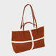 New - Shapes Craft Tote Handbag - Universal Thread Cognac