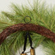 New - 26" Faux Needle Pine & Snowberry Christmas Wreath with Bell Ornaments - Hearth & Hand with Magnolia