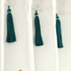 New - 72"x72" Boho Medallion Shower Curtain Turquoise/Tangerine - Lush Decor