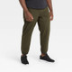 New - Men's Big Utility Tapered Jogger Pants - All in Motion Olive Green 2XL