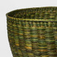 New - Large Round Woven Junco Basket Light Green - Threshold