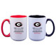 New - NCAA Georgia Bulldogs 16oz Home and Away Mug Set