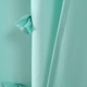 New - 72"x72" Riley Shower Curtain Aqua - Lush Décor