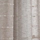 New - Set of 2 (108"x38") Farmhouse Textured Grommet Sheer Window Curtain Panels Brown - Lush Décor