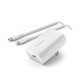 New - Belkin BoostCharge PD 30W PPS USB-C 3.0 Wall Charger with Lightning to USB-C Cable