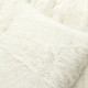 New - 3pc Full/Queen Emma Faux Fur Comforter Set Ivory - Lush Décor