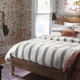 Open Box 3pc King Traditional Stripe Comforter & Sham Set Blue - Threshold