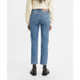 New - Levi's Women's High-Rise Wedgie Straight Cropped Jeans - Love In The Mist 25