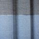 New - 72"x72" Ombre Yarn Dyed Eco Friendly Recycled Cotton Shower Curtain Navy - Lush Décor