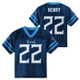 New - NFL Tennessee Titans Toddler Boys' Short Sleeve Henry Jersey - 2T