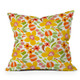 Open Box 20"x20" Mirimo Naif Summer Flora Outdoor Throw Pillow - Deny Designs