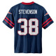 New - NFL New England Patriots Boys' Short Sleeve Stevenson Jersey - S