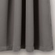 New - Set of 2 (95"x52") Insulated Grommet Top Blackout Curtain Panel Dark Gray - Lush Décor
