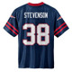 Open Box NFL New England Patriots Boys' Short Sleeve Stevenson Jersey - M