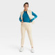 Women's Quilted Puffer Pants - JoyLab Ivory XS